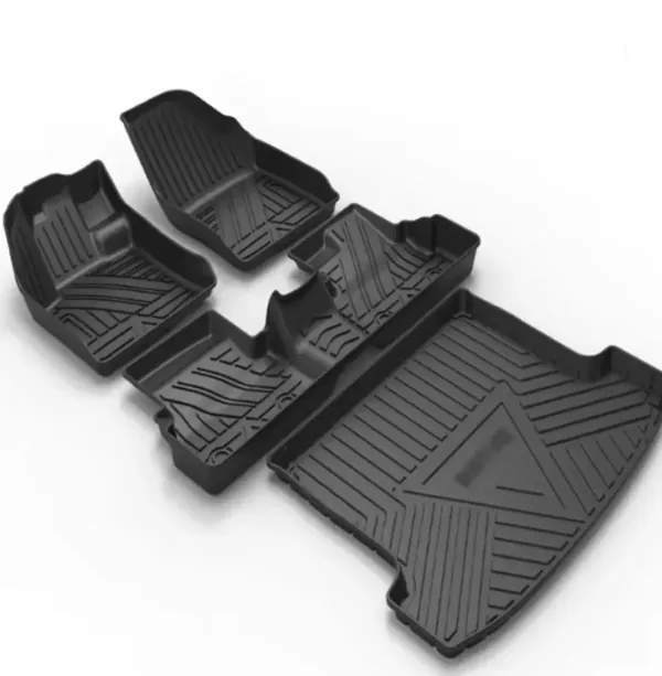Tapis 3D pour voiture avec coffre